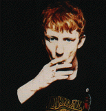 I was a part-time agit-prop-Marxist-red flag-squat-punk with a blond Mohican